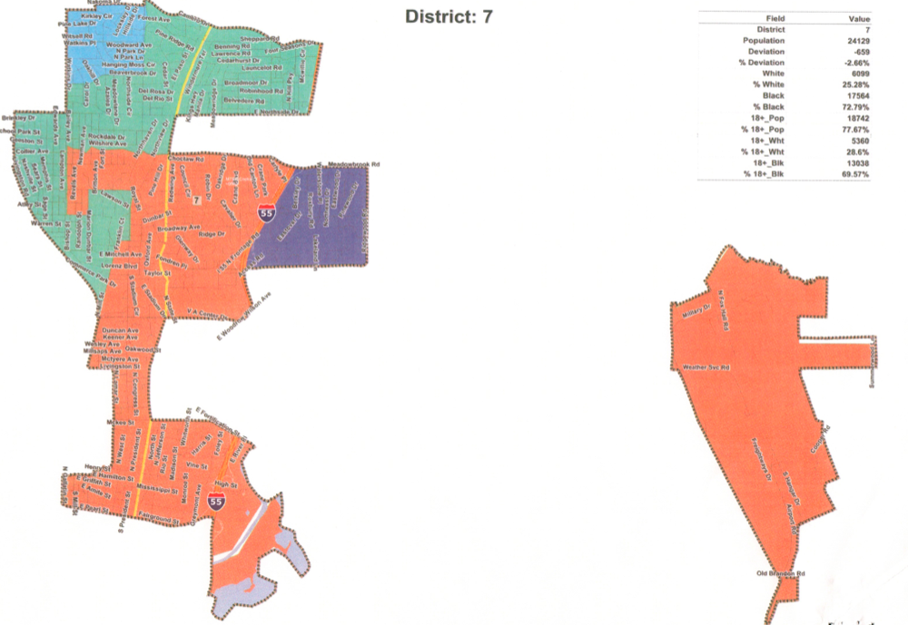 Redistricting Option 3