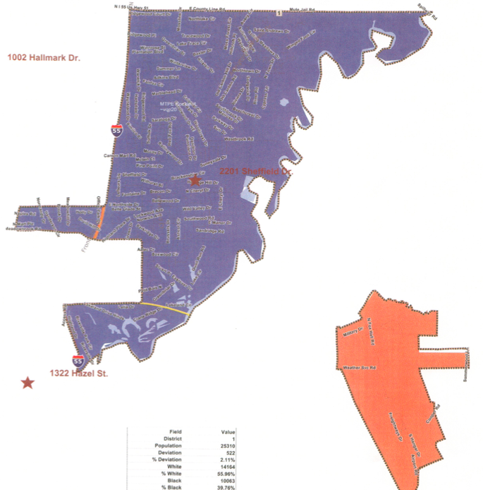 Redistricting Option 4