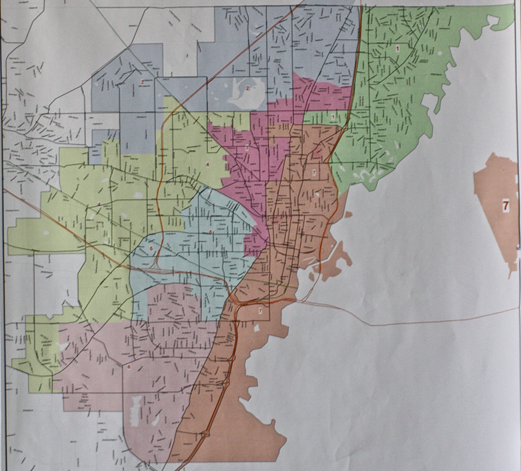 Current Ward Map