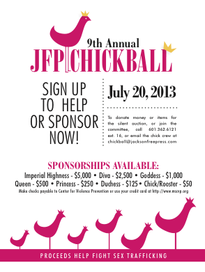 9th Annual JFP Chick Ball