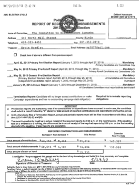 Chokwe Lumumba’s General Election Report