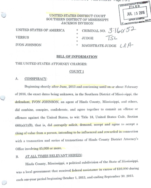 U.S. v. Ivon Johnson