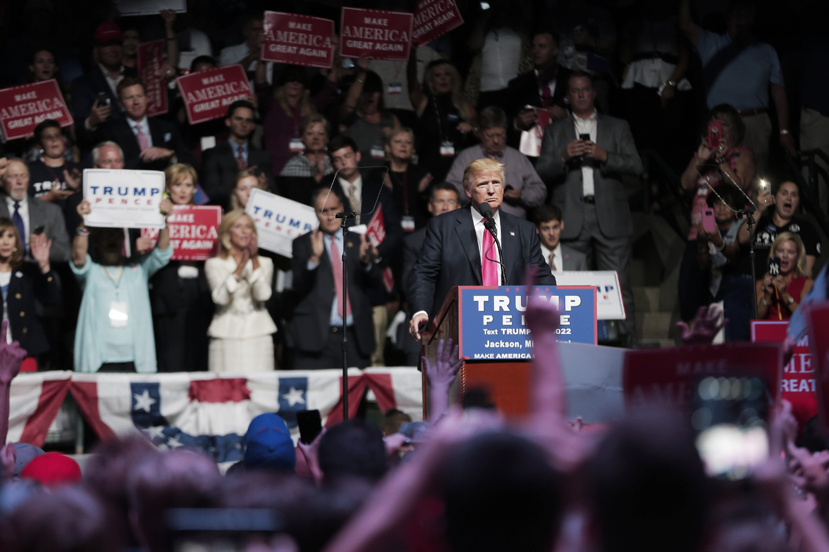 Trump Jackson In Jackson, Trump Talks Bigotry, 'Brexit' and Fixing America's 'Inner ...