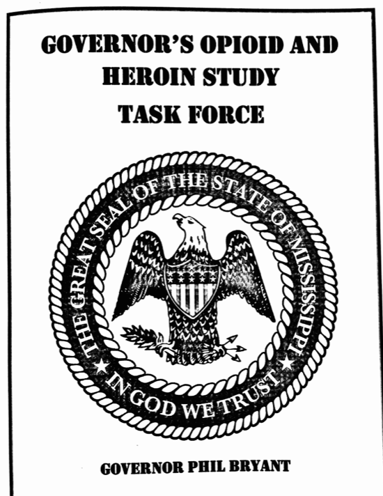 Gov. Bryant’s Opioid and Heroin Taskforce Recommendations