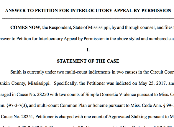 Answer to Petition for Interlocutory Appeal by Permission