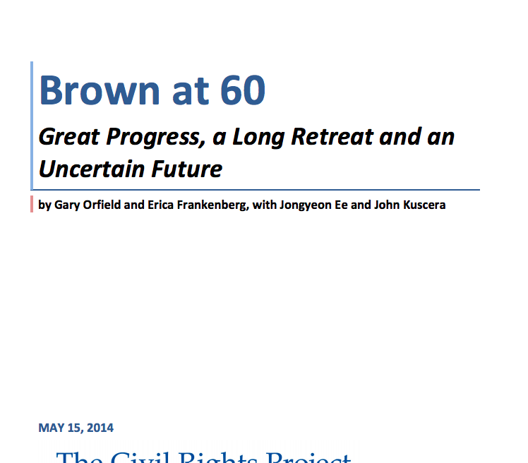 Brown at 60 Report (UCLA Civil Rights Project)
