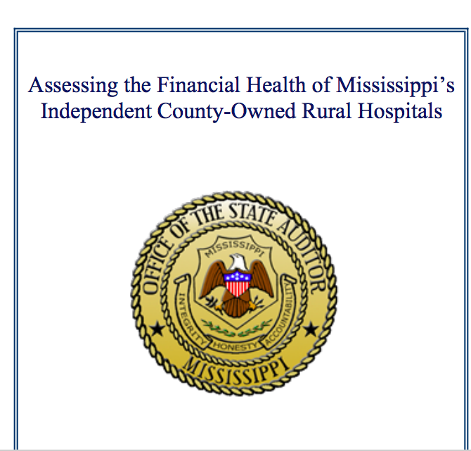 State Auditor Rural Hospitals Report (2017)