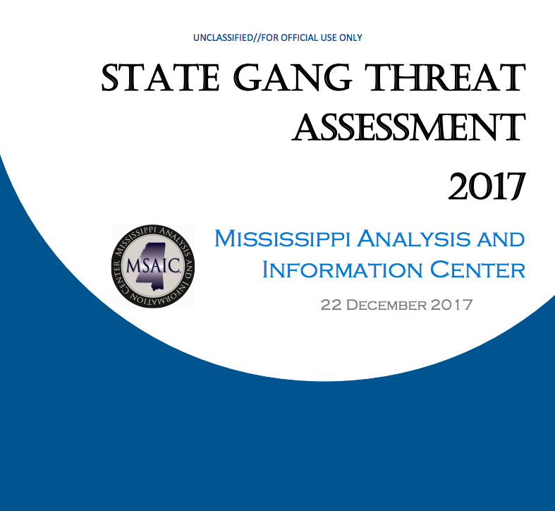 Mississippi State Gang Threat Assessment 2017
