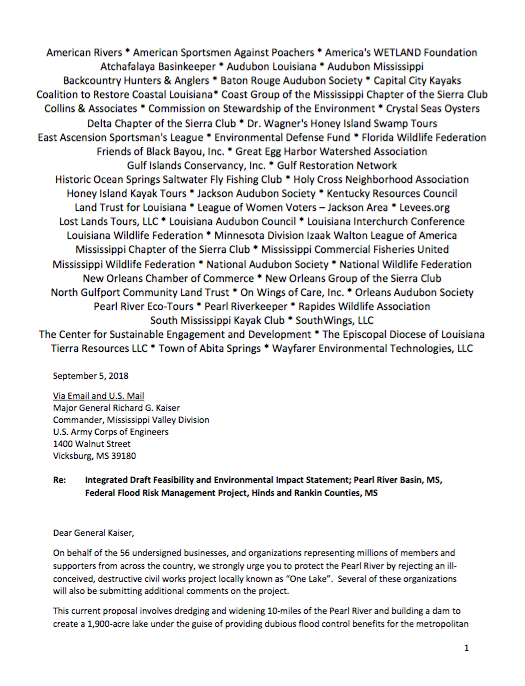 Rep. Thompson’s 54 questions about the “One Lake” project