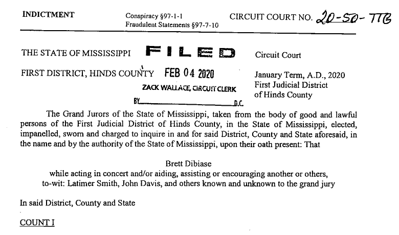 DHS Embezzlement Indictments