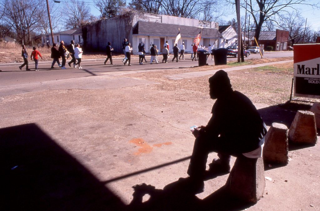 MLK Parade in Belzoni, Mississippi, in the Mississippi Delta in 1999
