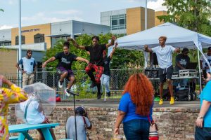 local dance group Jigga Mississippi performs @ Black Joy As Resistance Festival on Farish Street; June 19, 2020