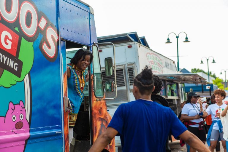 Ramona Williams; owner Bessi Roo’s food truck