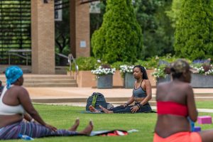 Yoga & meditation session Host Diamond Rogers; Mississippi Museum of Art BankPlus Green; June 21, 2020