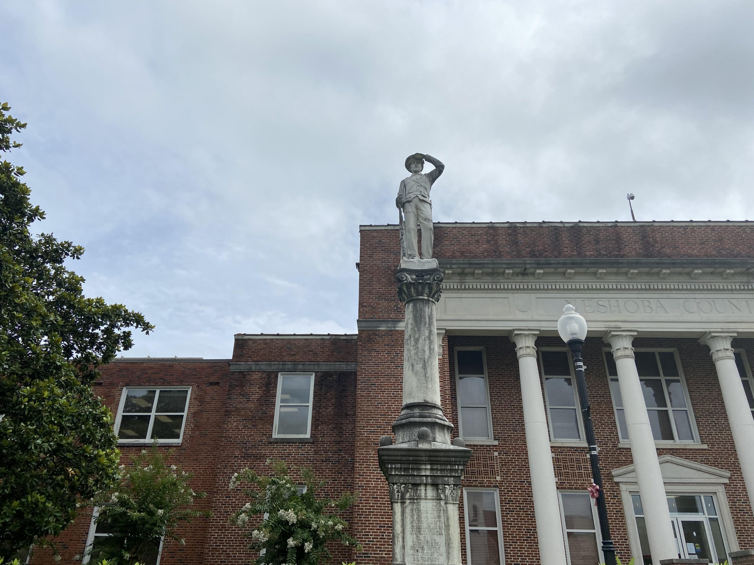 Confederate Statue at the Neshoba County Courthouse