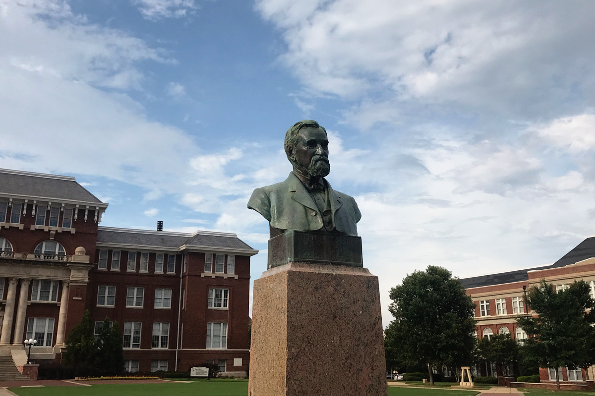 Stephen D. Lee Confederate Statue at Mississippi State University