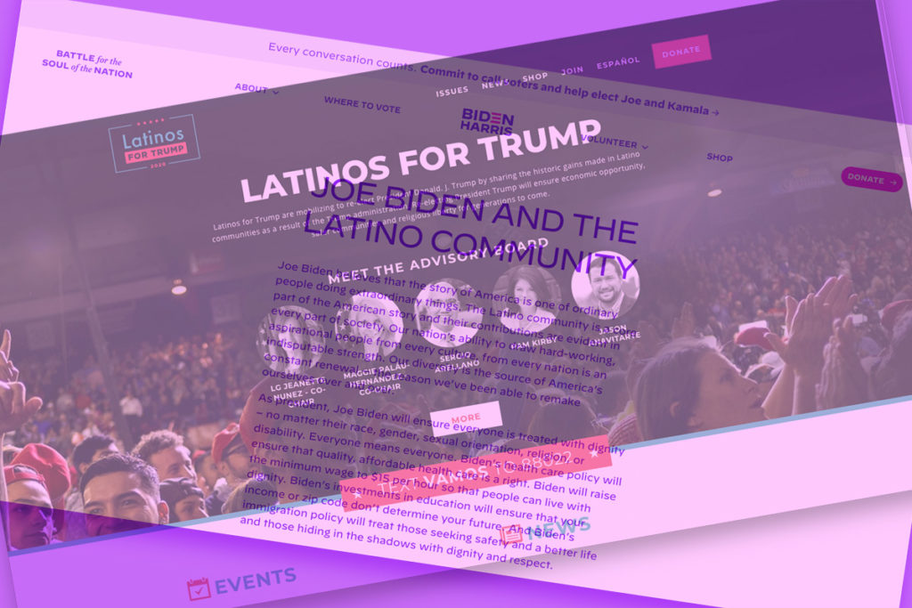 Biden - Trump Latino Pages - Mississippi Free Press