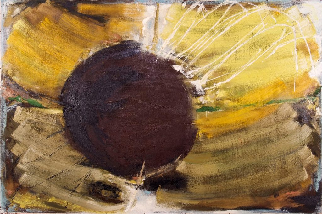 Dusti Bongé art piece, Sunflower Dream