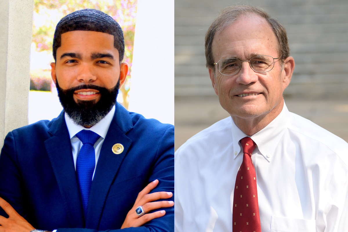 Chokwe Lumumba and Delbert Hosemann