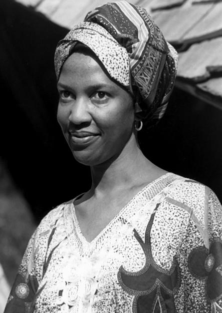 Sister Thea Bowman in black and white