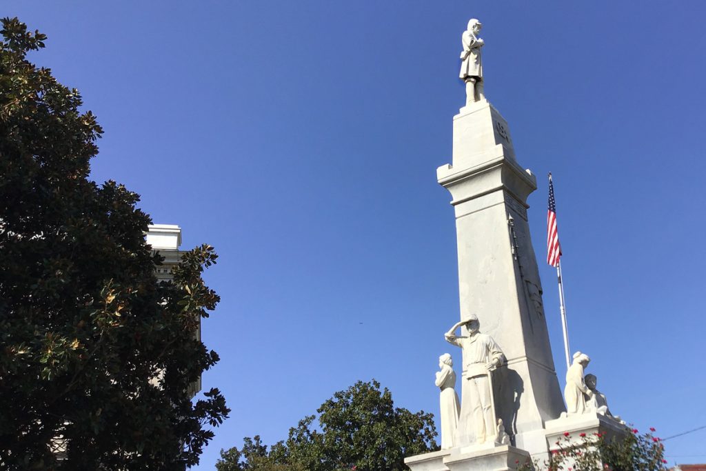 Greenwood, MS Confederate monument
