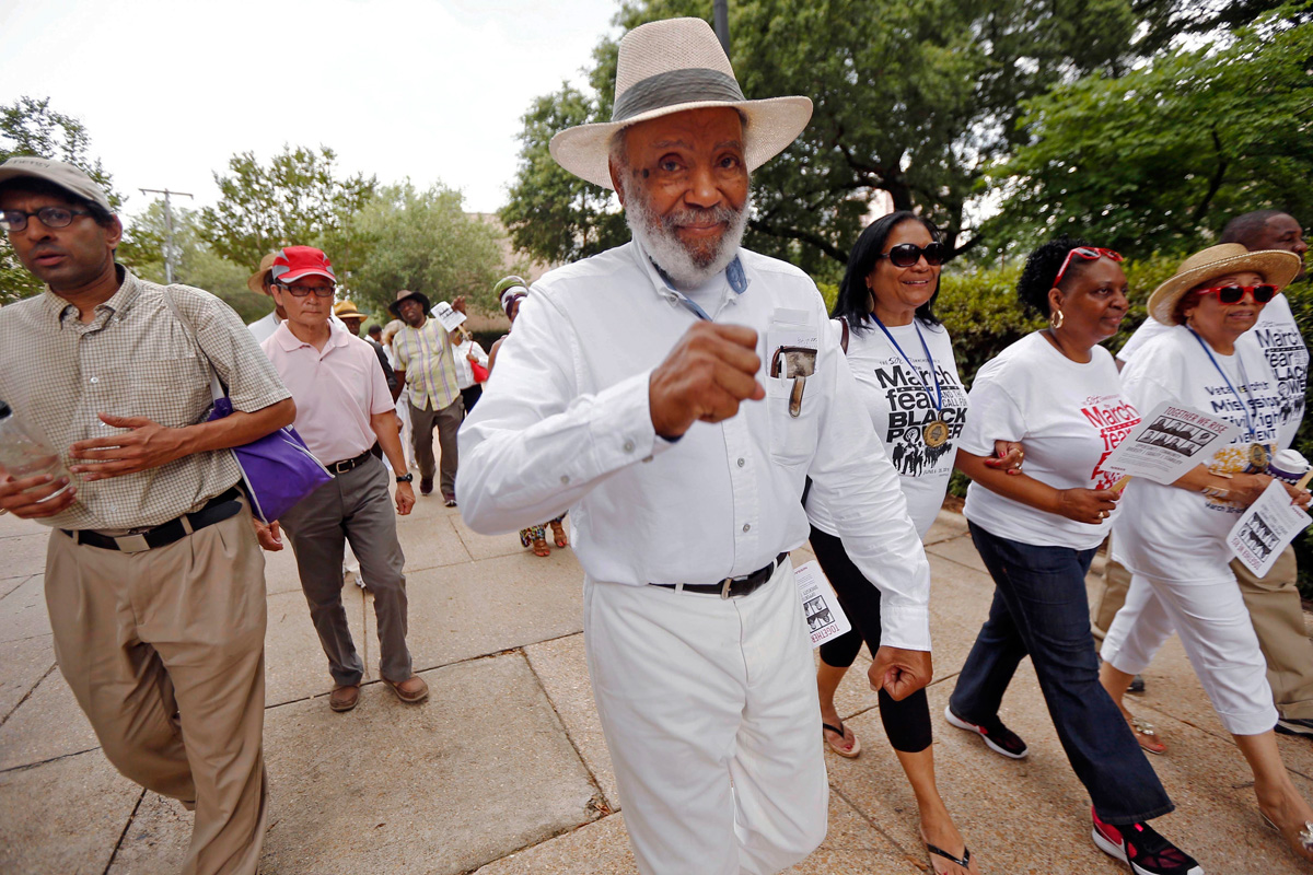 James Meredith in the March Against Fear