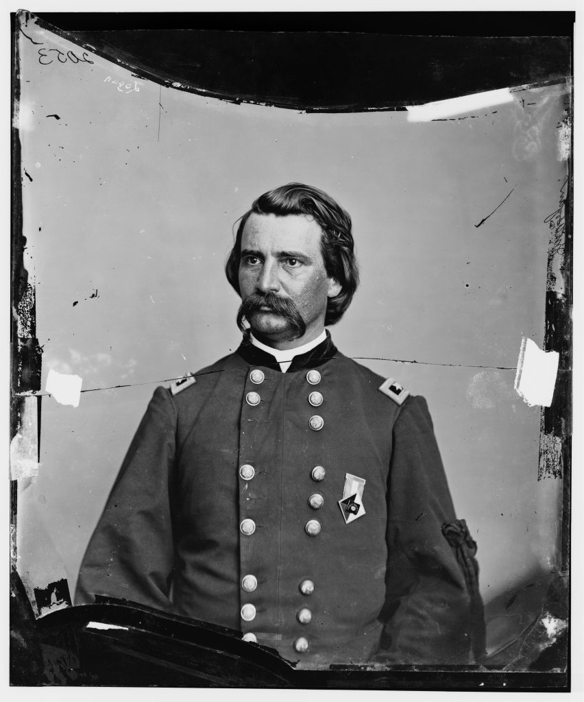 Civil War Union Gen. John A. Logan. Library of Congress Glass negatives
