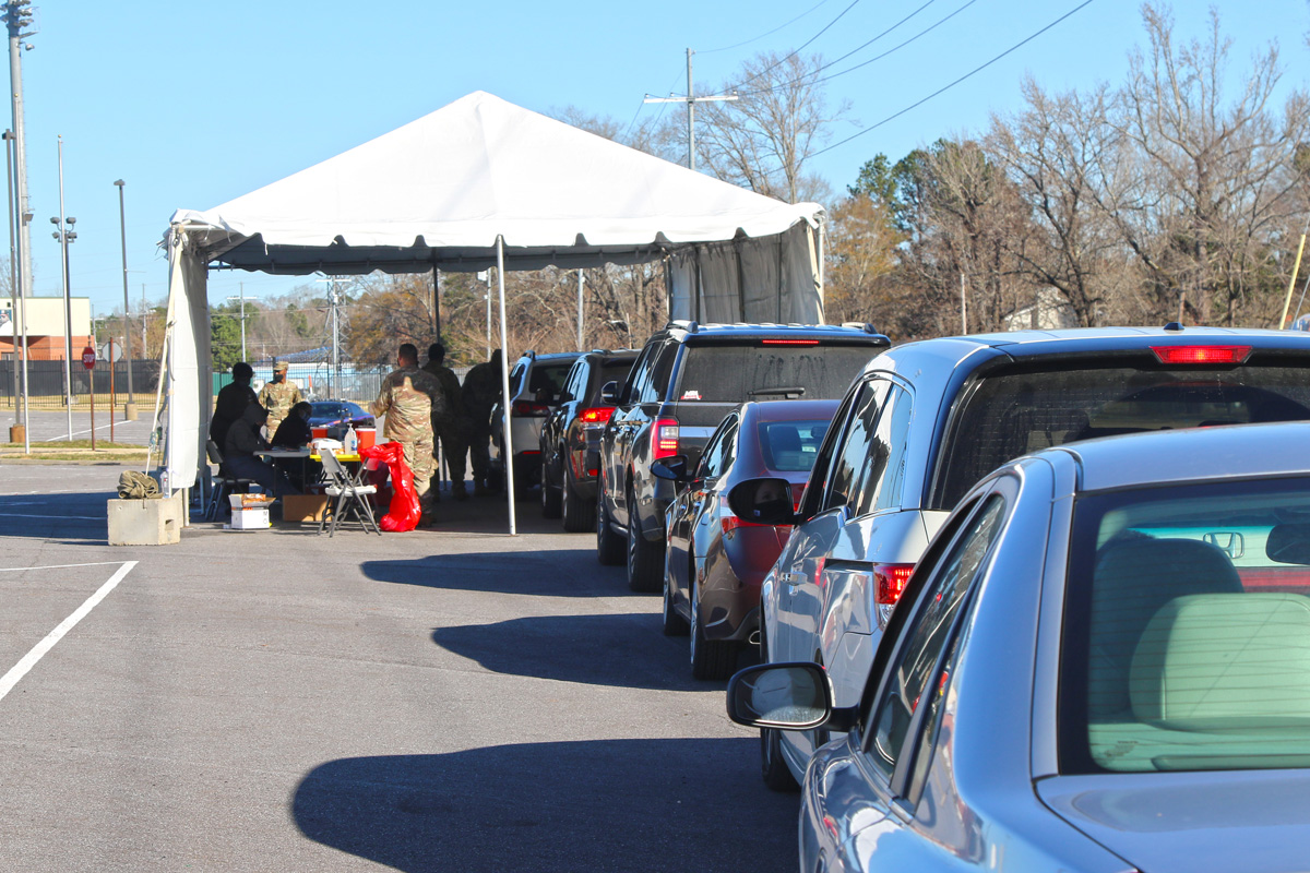 COVID-19 Vaccination Drive-through