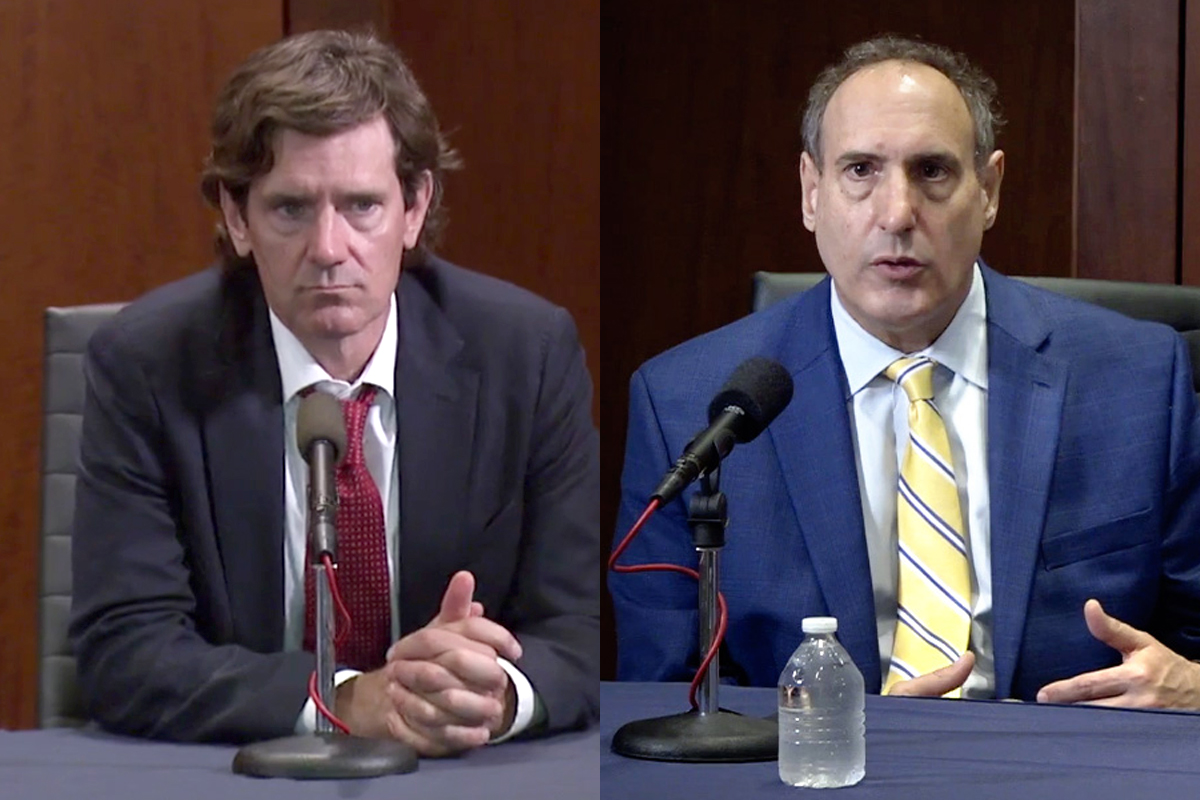 Dr. Thomas Dobbs and Dr. Paul Byers