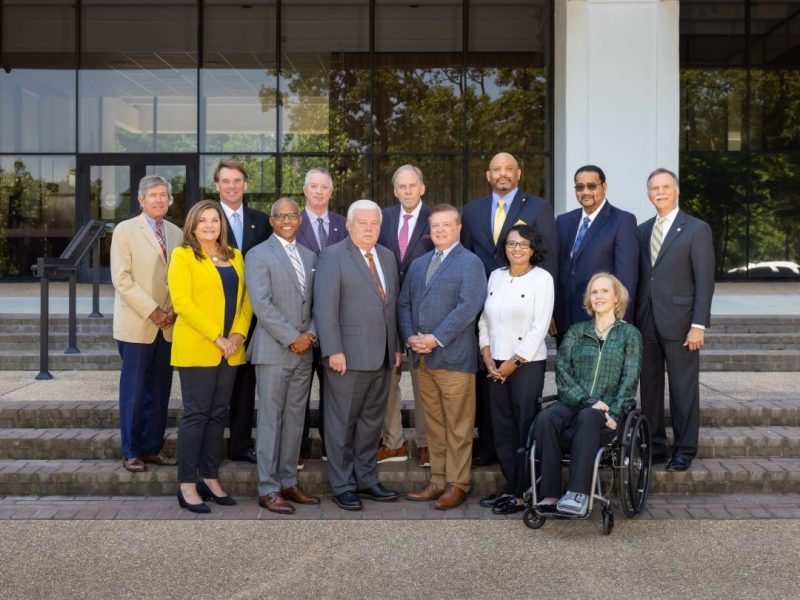 A group photo of IHL trustees
