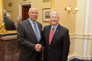 Photo of Colin Powell and Roger Wicker