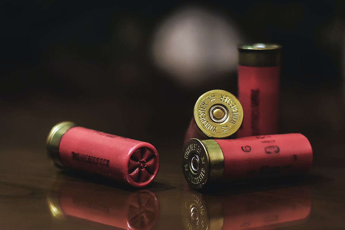 Red bullet shells