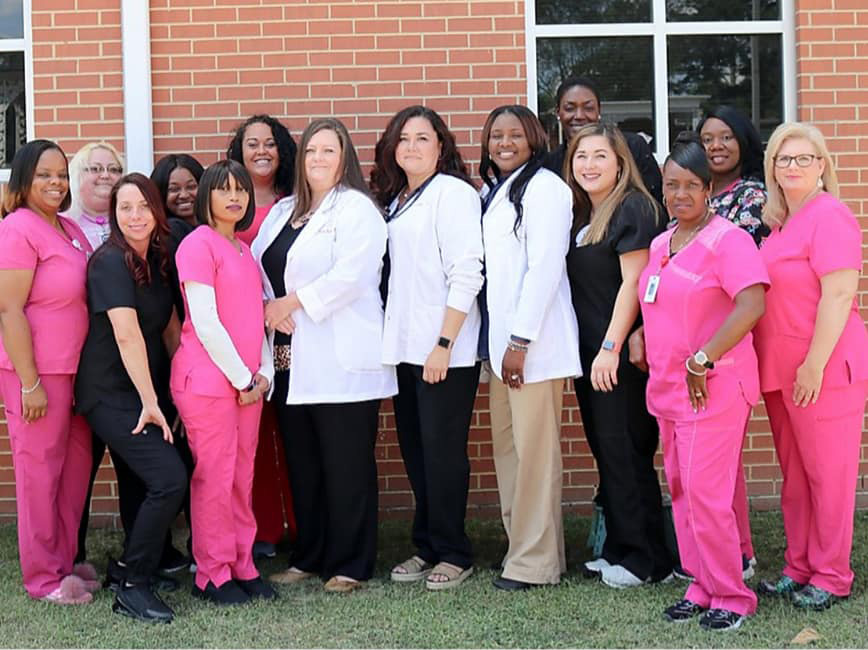 Macon Primary Care Clinic doctors and nurses