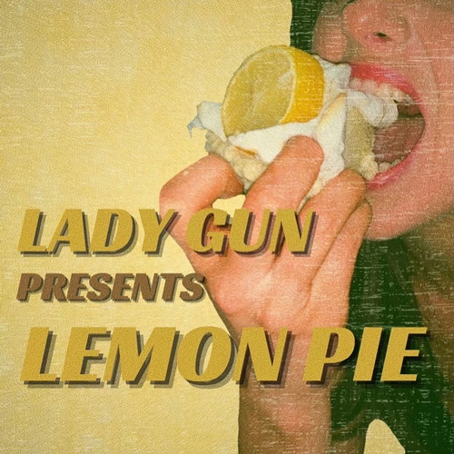Cover art of a woman eating a slice of Lemon icebox pie