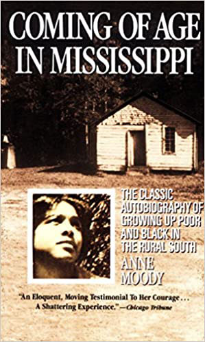 The cover of Coming of Age in Mississippi by Anne Moody