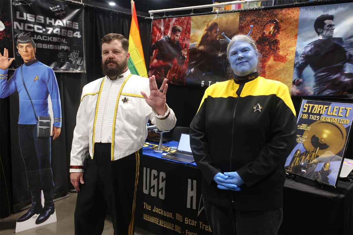 Jackson Chapter of Star Trek Club at Mississippi Comic Con