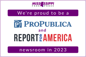 We're proud to be a ProPublica and Report For America newsroom in 2023