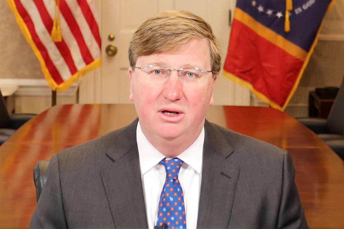 Tate Reeves speaking