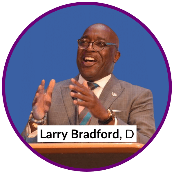 Larry Bradford, Democrat