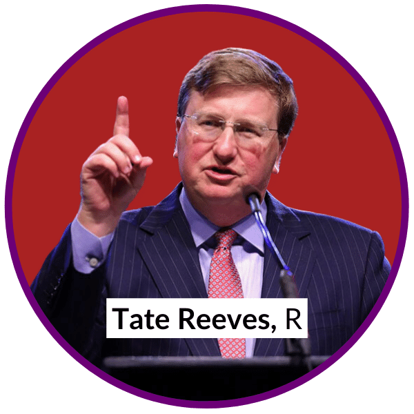 Tate Reeves, Republican