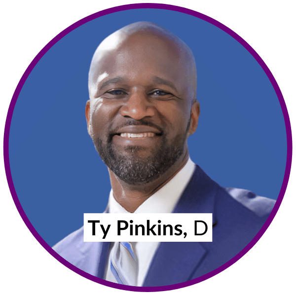 Ty Pinkins, Democrat