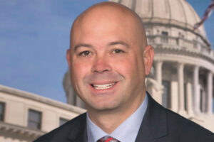Official headshot of Mississippi Representative Casey Eure