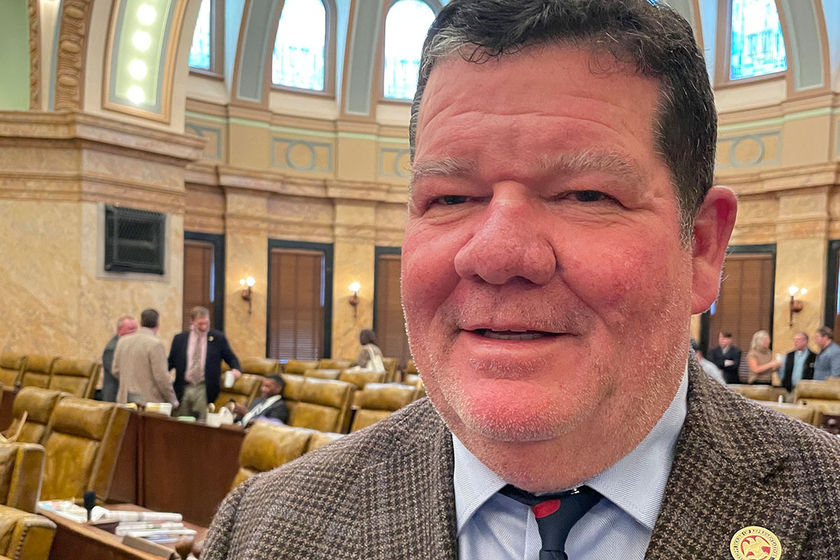 Mississippi state Rep. Sam Creekmore in the state Capitol