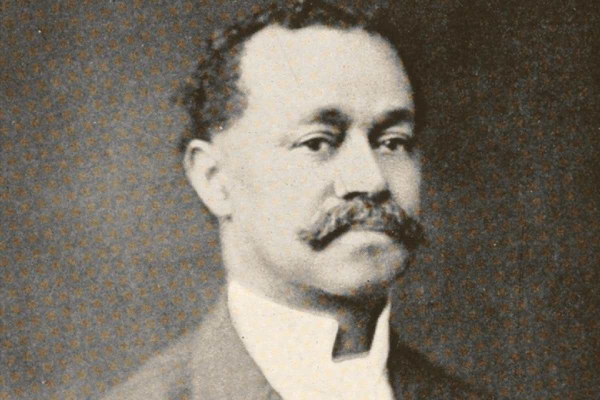 Black and white photo of Charles Henry Turner