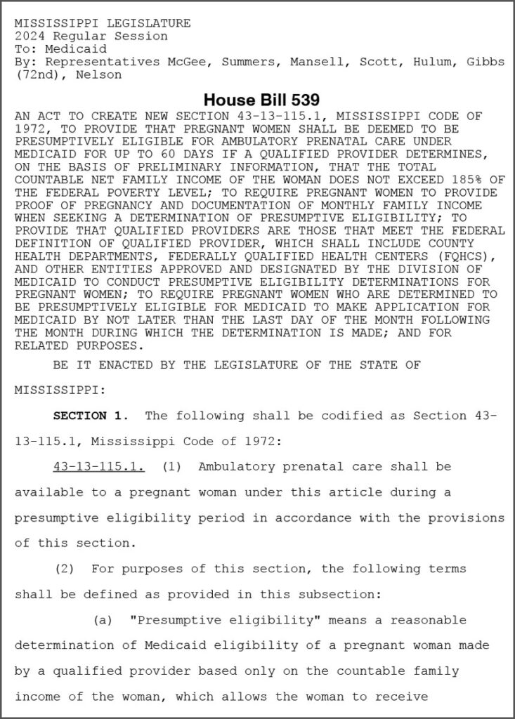 HB 539 (As Introduced) - 2024 Regular Session