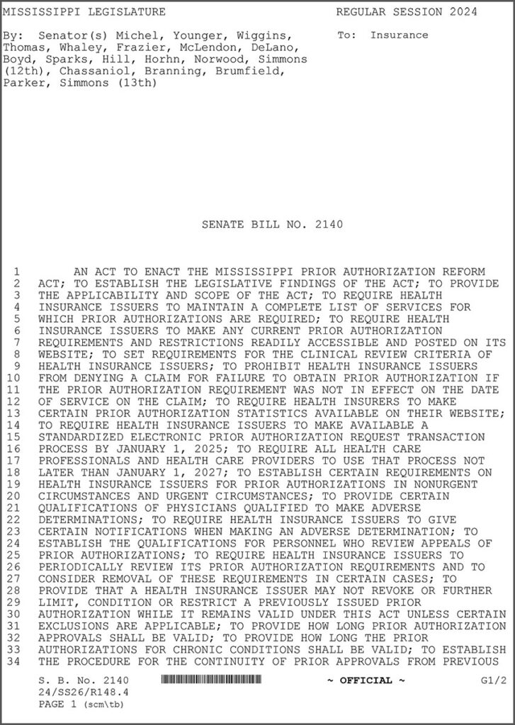 Senate Bill 2140