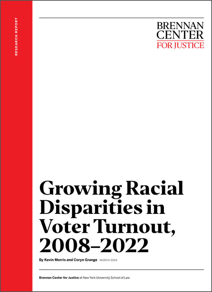 Growing Racial Disparities in Voter Turnout, 2008-2022