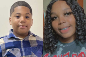 Side by Side photo of Nakala Murry and her son, Aderrien Murry