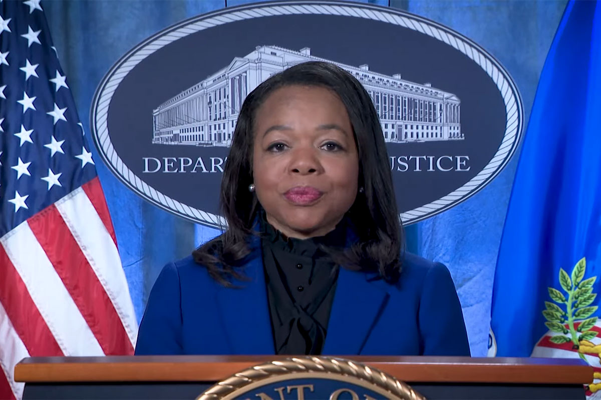 Assistant Attorney General Kristen Clarke Delivers Remarks from the Department of Justice