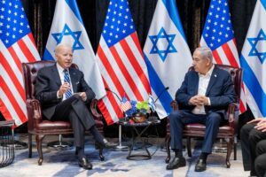 President Joe Biden, seen here at a bilateral meeting with Prime Minister Benjamin Netanyahu